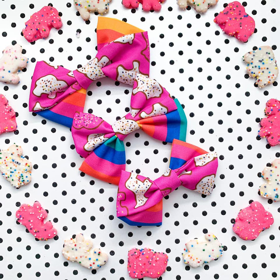 Animal Cookies Bow