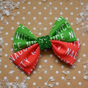 Naughty or Nice Bow