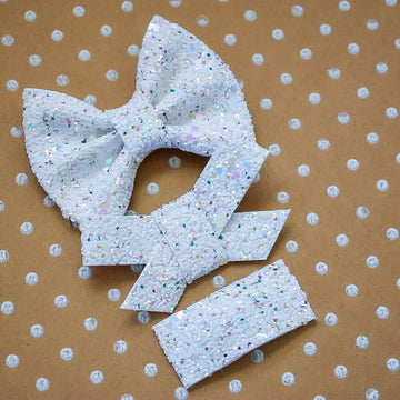 Bunny Bejeweled Glitter Bow