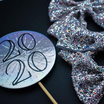 Party Popper Glitter Bow