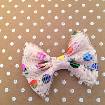 Confetti Tulle Bow