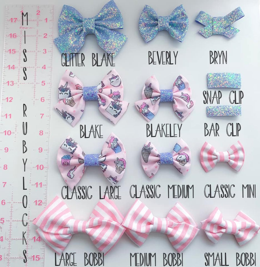 Polyjuice Potion Glitter Bow